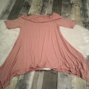 Twelve Months Pink off the shoulder top size M